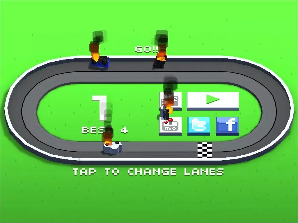 Screenshot di Wrong Way Racing iPad 