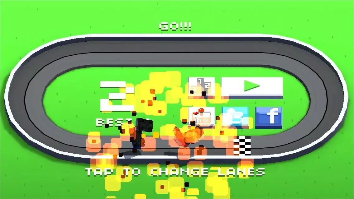 Screenshot di Wrong Way Racing
