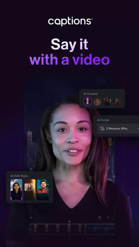 Captions Screenshots