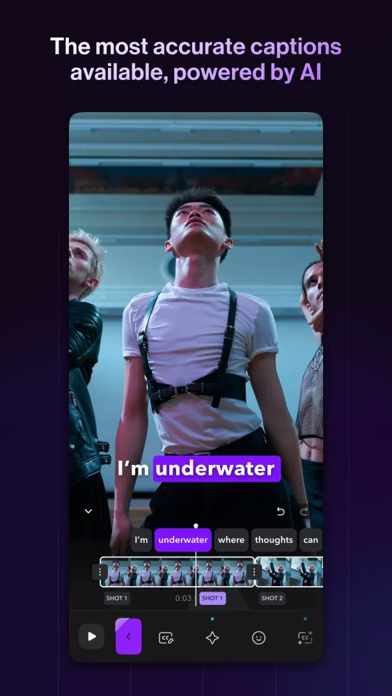 Captions Screenshots