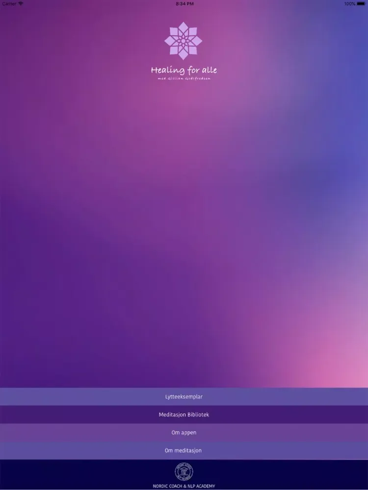 Healing for alle iPad 應用截圖