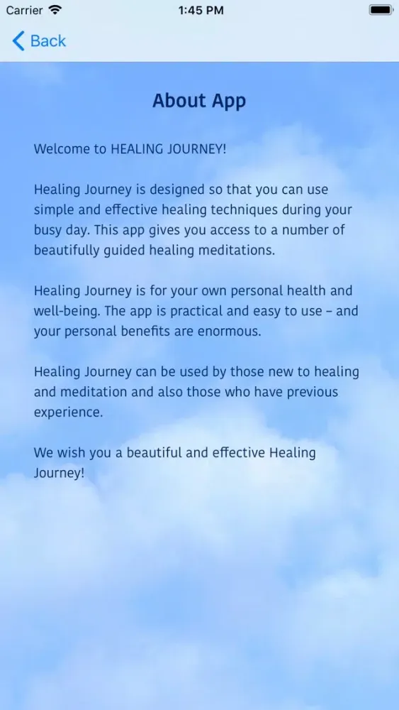 Healing Journey Screenshots