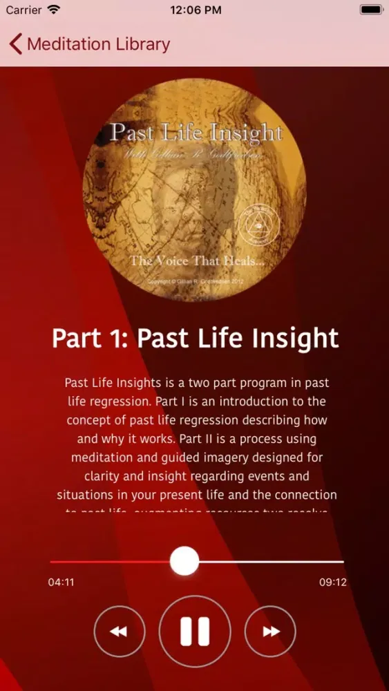 Past Life Meditation سکرین شاٹس