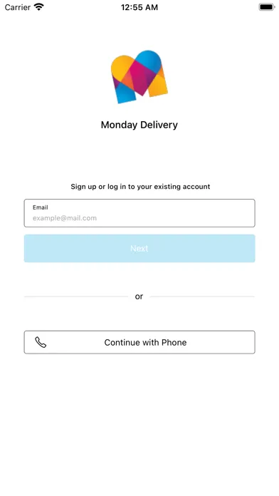 Monday Delivery Ekran Görüntüleri