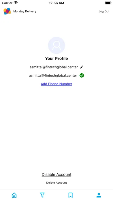 Monday Delivery Ekran Görüntüleri