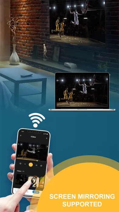 Tangkapan layar Roku Remote & Cast