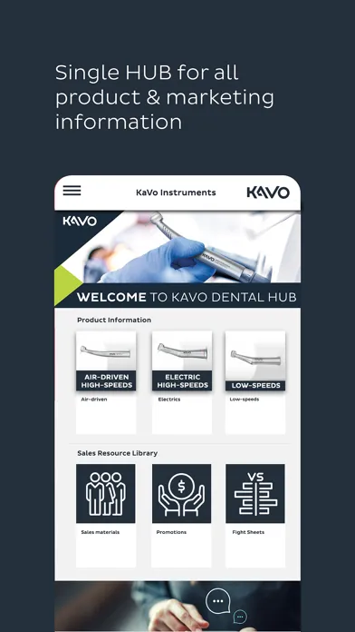 KaVo Dental Hub Screenshots