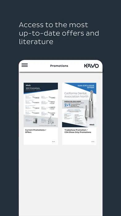 KaVo Dental Hub Screenshots