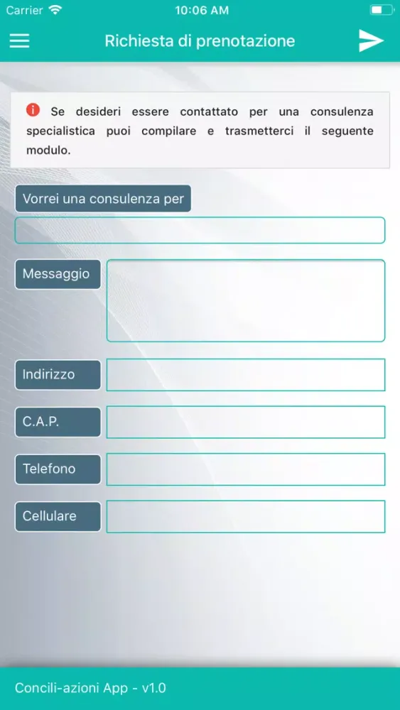 Скриншоты CONCILI-AZIONI