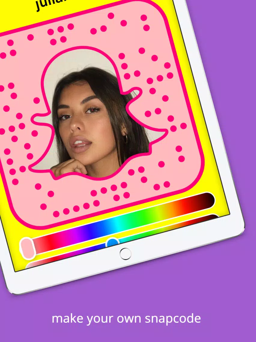 Snapcode Editor iPad  스크린샷