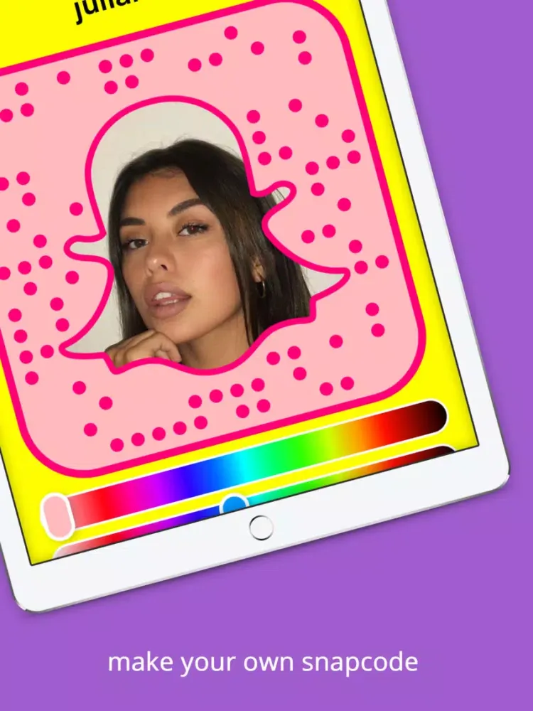 Snapcode Editor iPad 应用截图