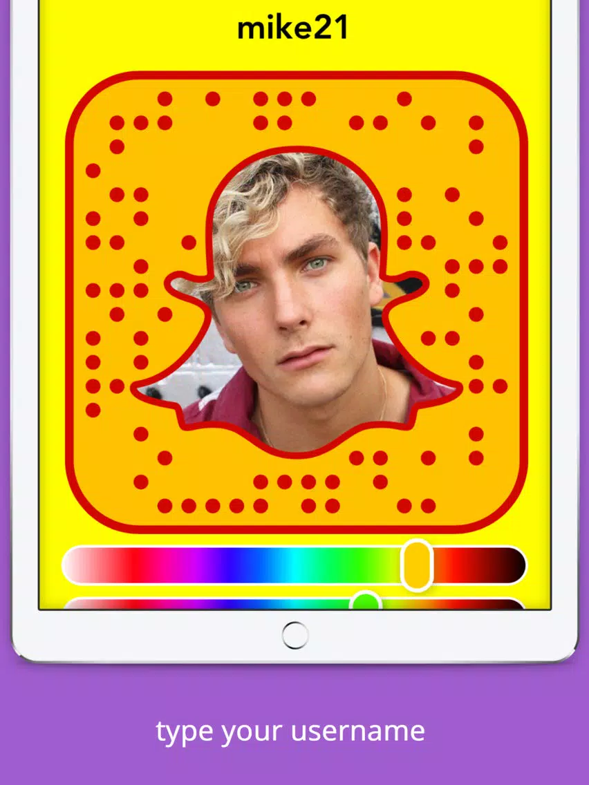 Snapcode Editor iPad  스크린샷
