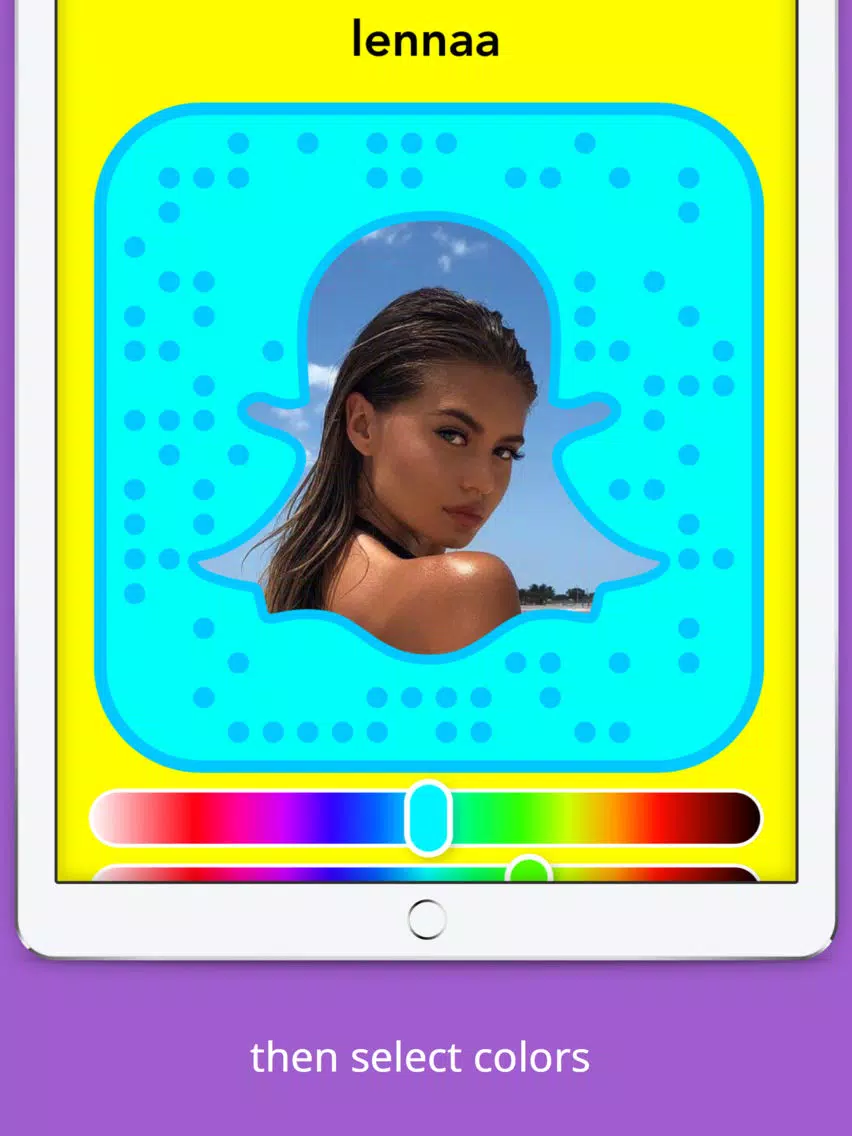 Snapcode Editor iPad  스크린샷