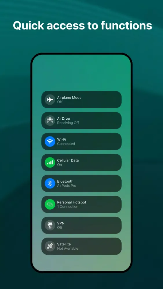 Скриншоты Quick Simple Control