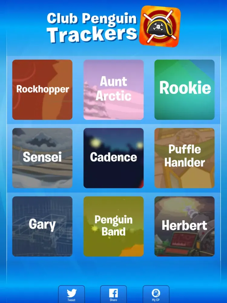 Trackers For Club Penguin iPad 應用截圖