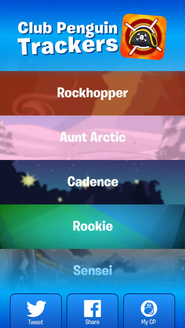 Trackers For Club Penguin スクリーンショット