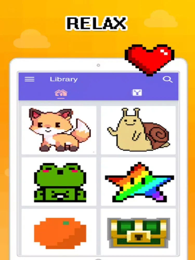 Screenshot di Awesome Pixel Art Classic iPad 