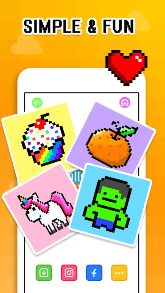 Screenshot di Awesome Pixel Art Classic