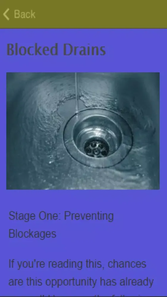 Tangkapan skrin How To Unblock A Sink