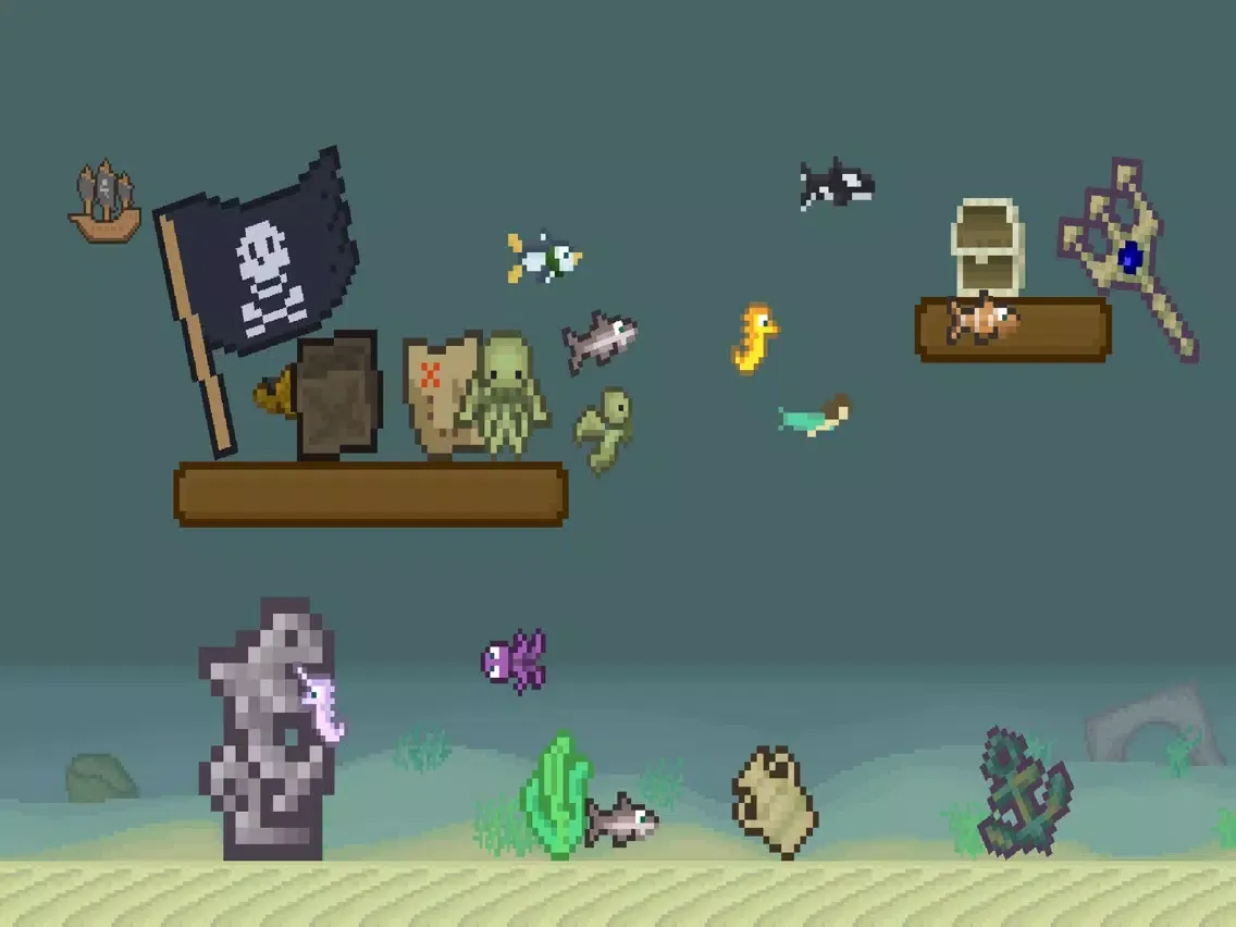 Swimmy Shark: Sunken Treasure Edition iPad 應用截圖