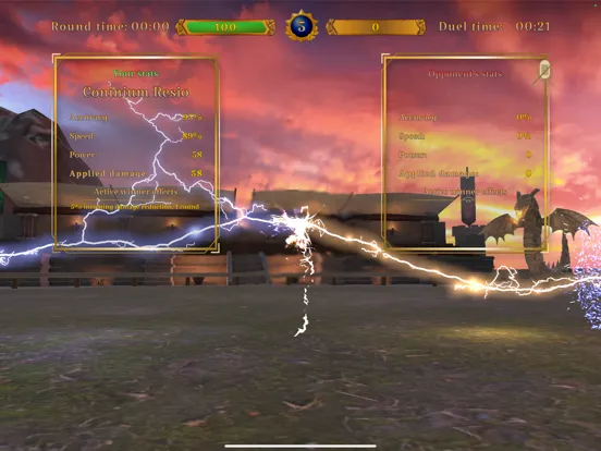 ภาพหน้าจอของ AWW - AR Duel Master iPad 