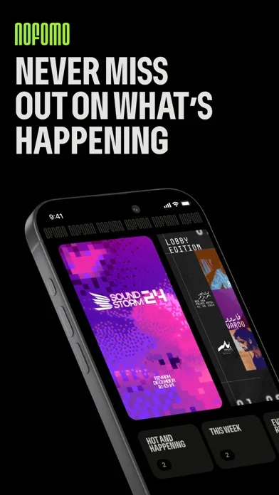 Screenshot di NOFOMO: Saudi Music Events