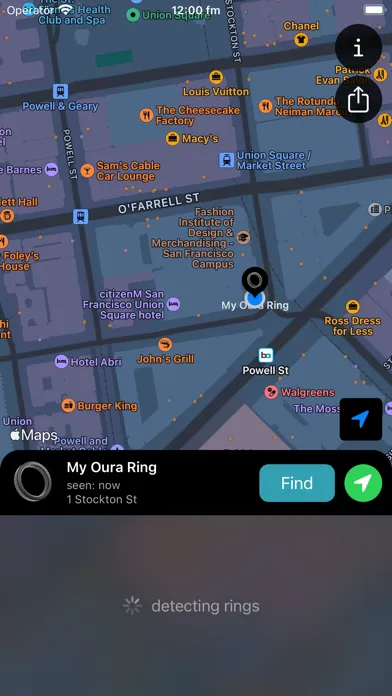 Our Ring Finder スクリーンショット