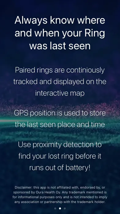 Our Ring Finder スクリーンショット