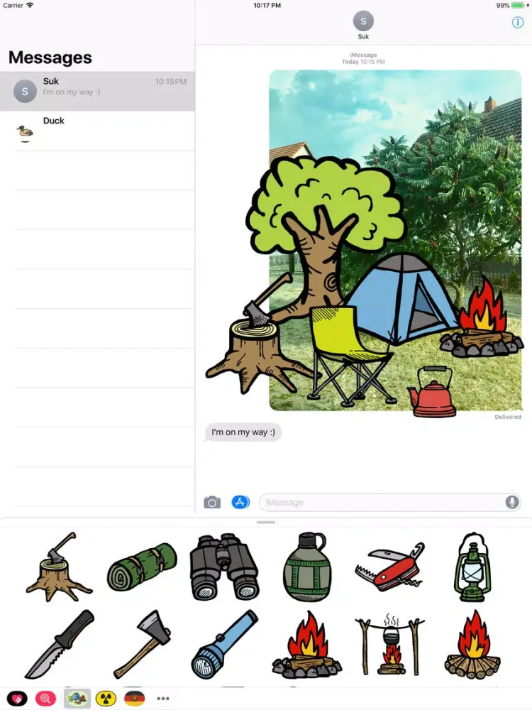 Zrzuty ekranu Camping and Hiking iPad 