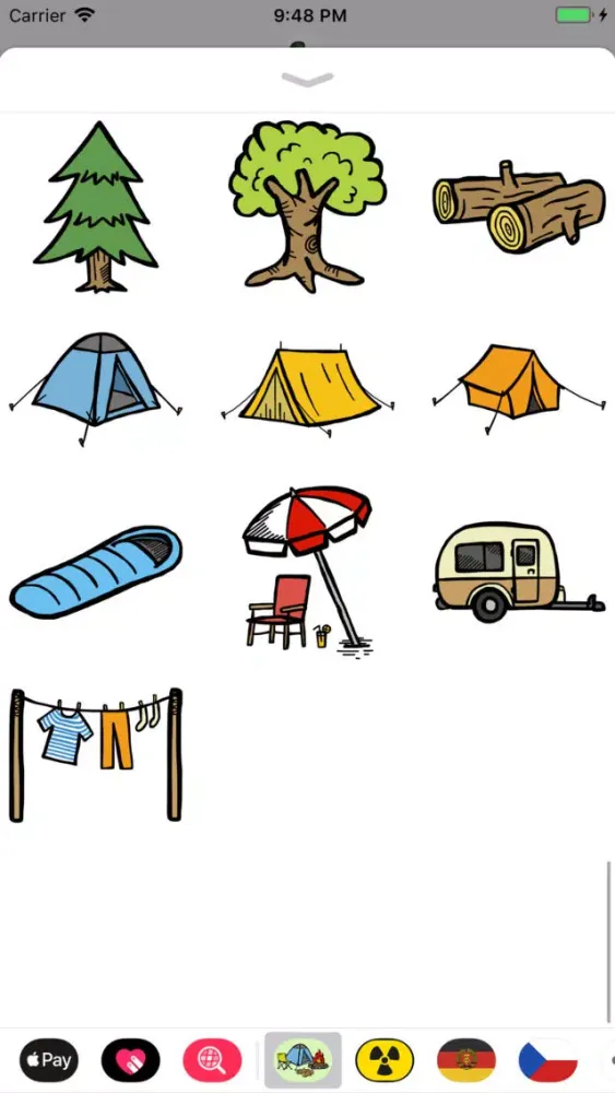 Zrzuty ekranu Camping and Hiking