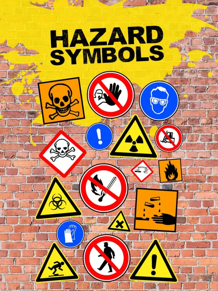 Hazard Symbols iPad  Ekran Görüntüleri
