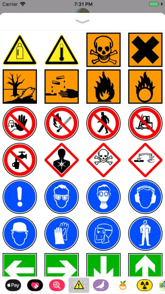 Hazard Symbols Ekran Görüntüleri
