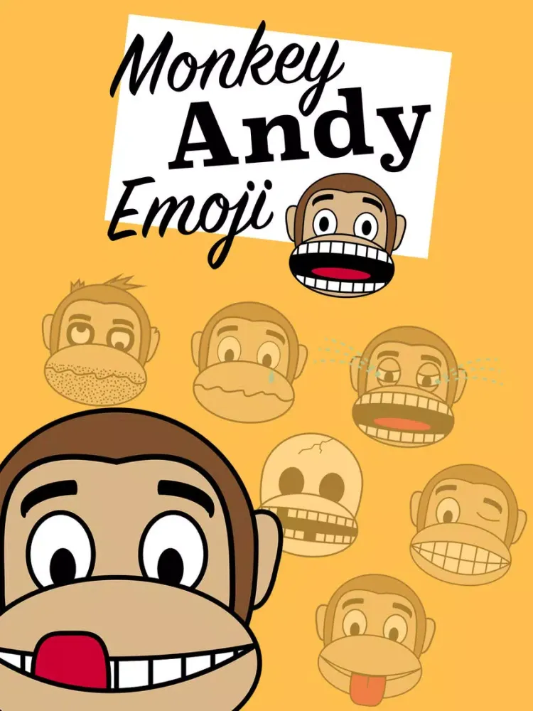 Captures d'écran de Monkey Andy Emoji iPad 