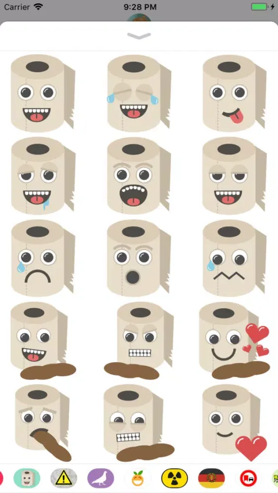 Toilet Paper Emoji Ekran Görüntüleri