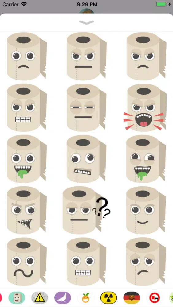 Toilet Paper Emoji Ekran Görüntüleri