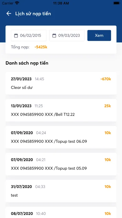 Zrzuty ekranu Taxinoibai.net driver
