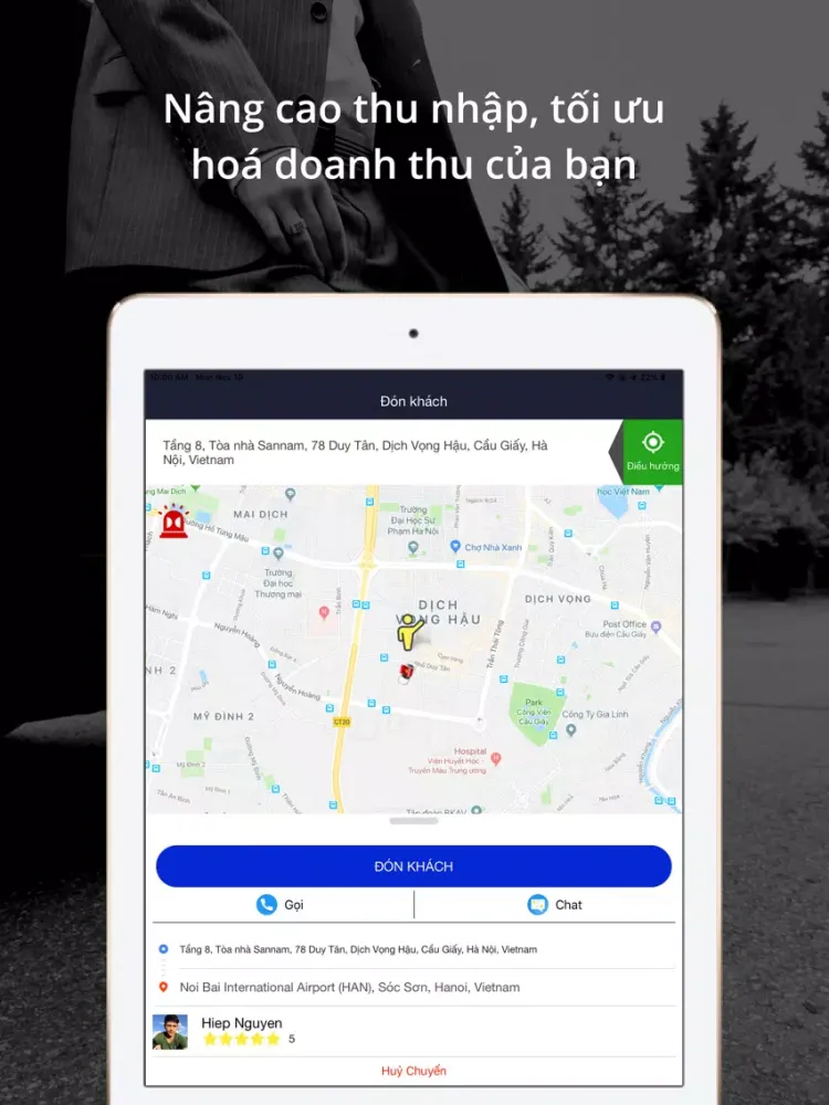 VietGo Driver iPad  Ekran Görüntüleri