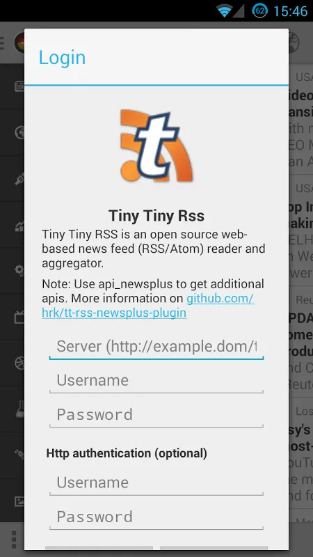 Скриншоты Tiny Tiny Rss | News+