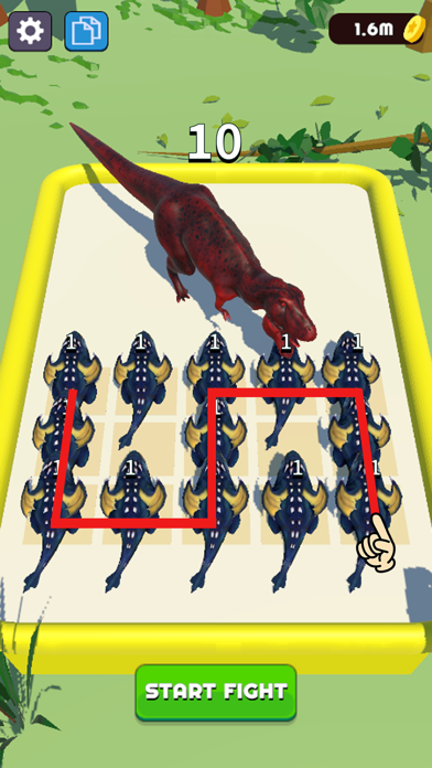 Capturas de pantalla de Merge Master : Dino Battle
