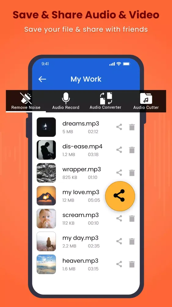 Audio, Video Noise Remover Screenshots