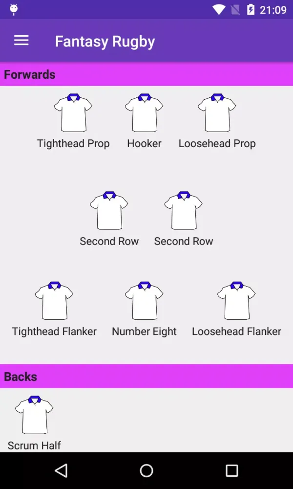 تصاویر Fantasy Rugby