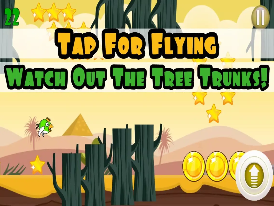 King Bird In The Desert iPad  سکرین شاٹس