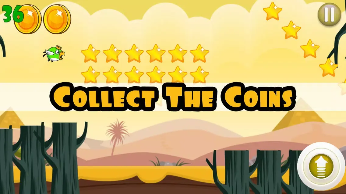 King Bird In The Desert سکرین شاٹس
