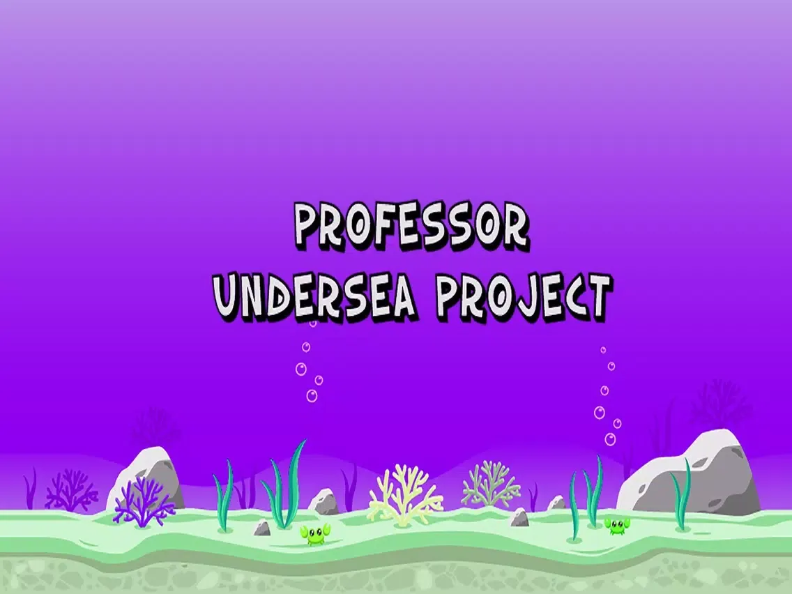 Professor Undersea Project iPad  スクリーンショット