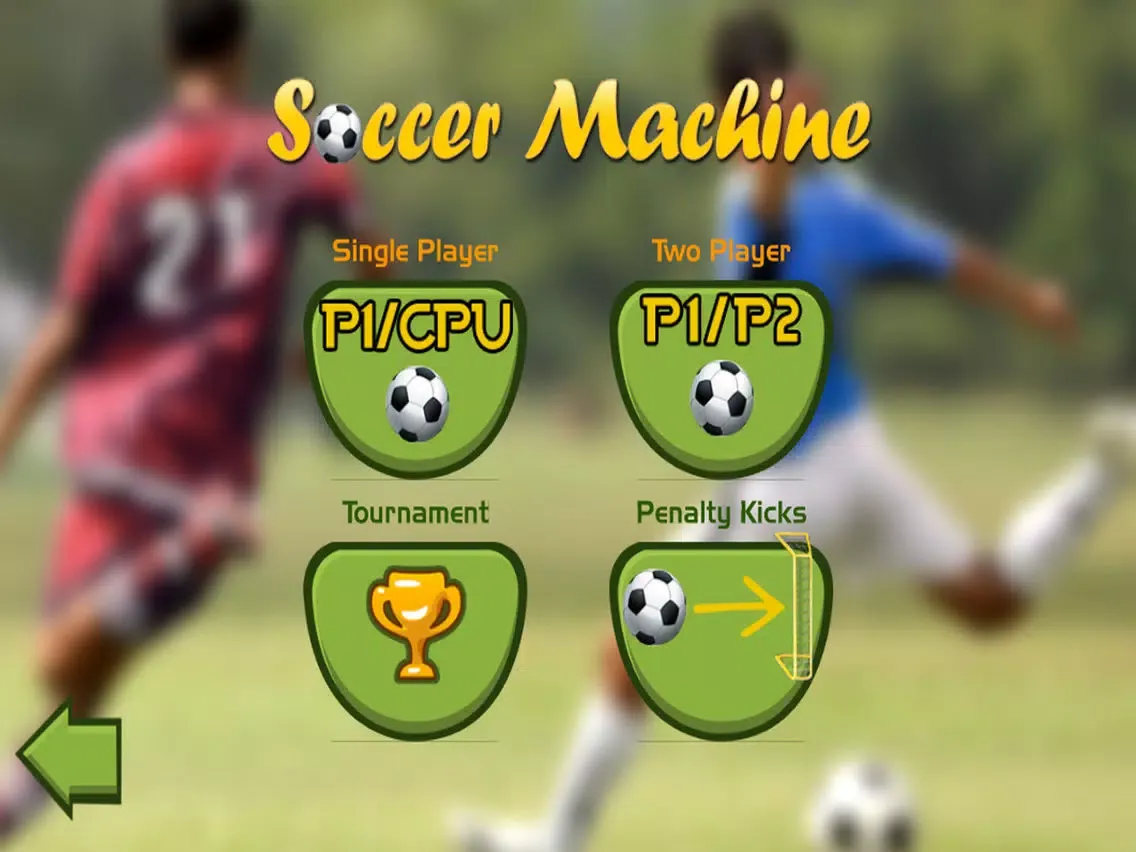 Tangkapan skrin Soccer Machine iPad 