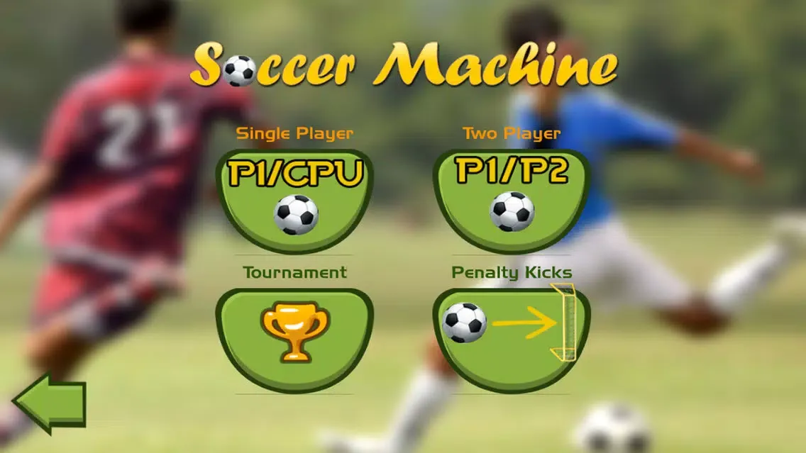 Tangkapan skrin Soccer Machine