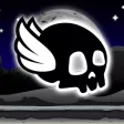 Winged Skull In The Dark Winged Skull In The Dark