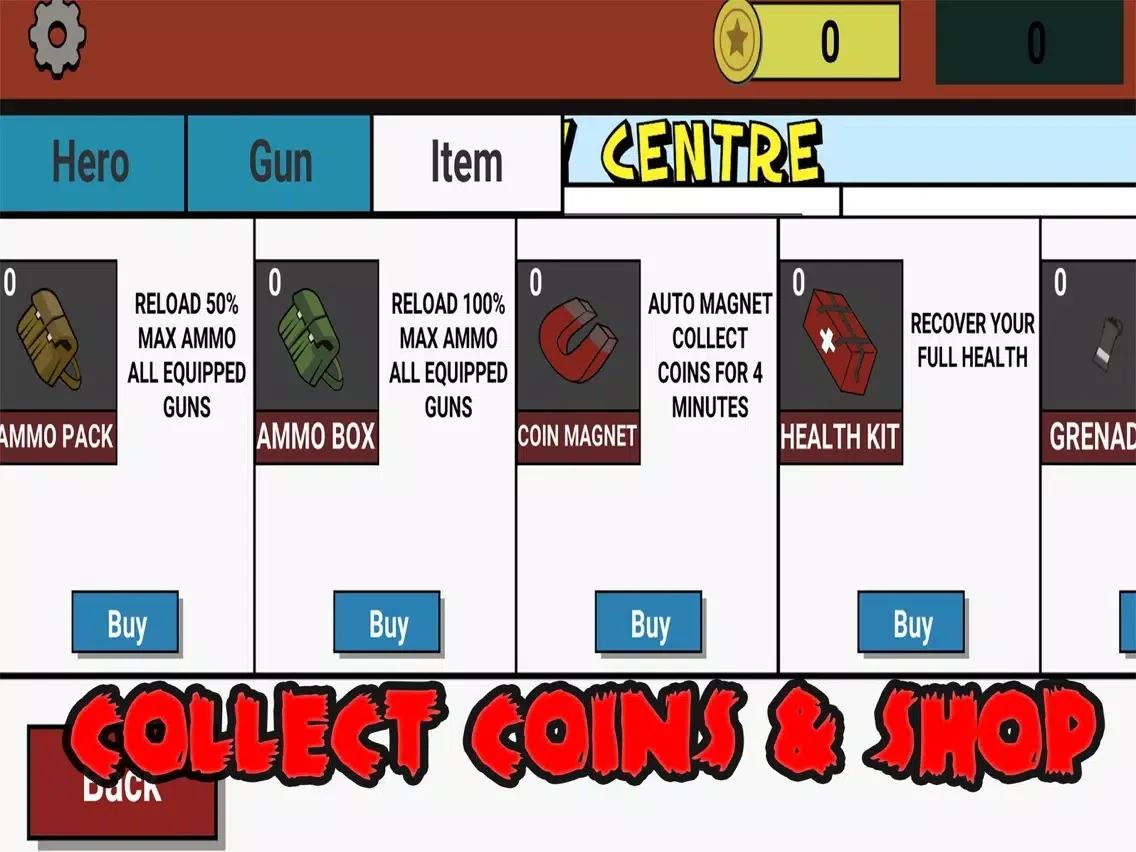 Zombie Attack In City Centre iPad 应用截图