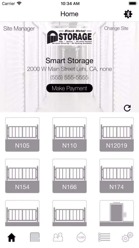 Zrzuty ekranu Black Metal Storage by Nokē