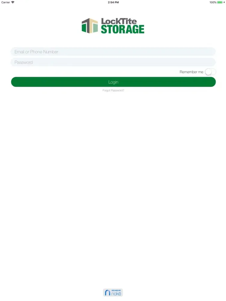 Capturas de tela do LockTite Access by Nokē iPad 